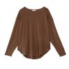 PHILOSOPHY RIB SANDWASHED LONG  TOP