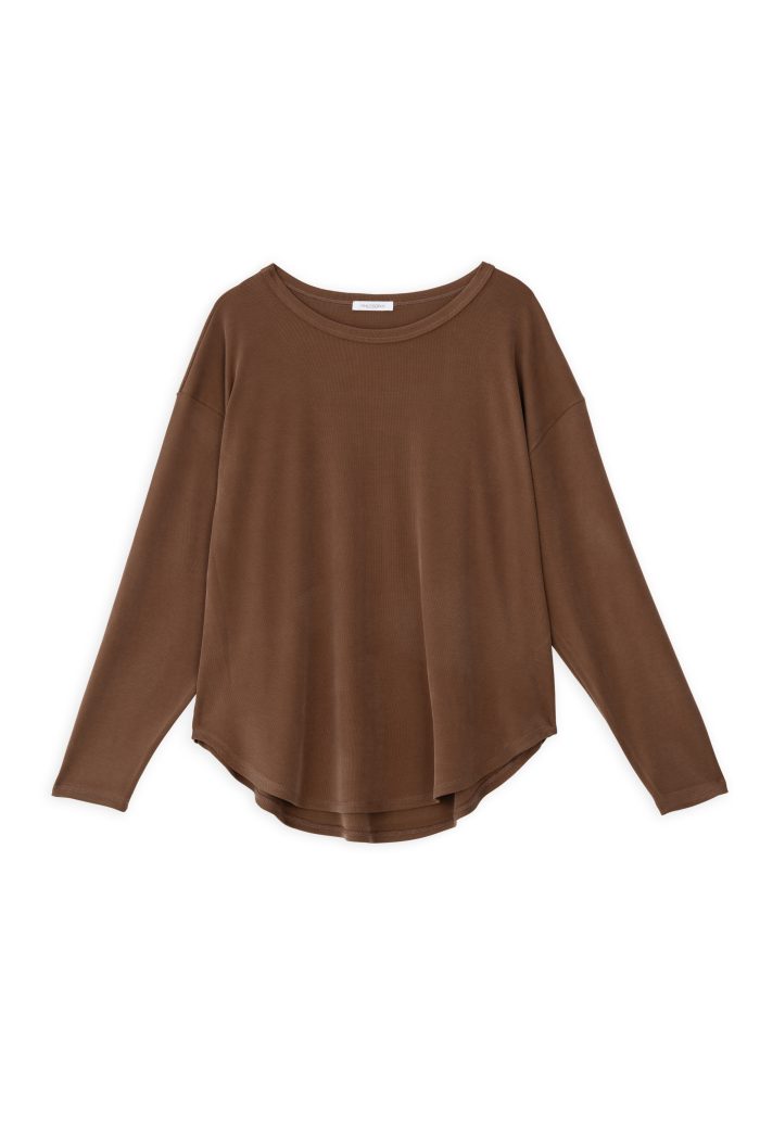 PHILOSOPHY RIB SANDWASHED LONG  TOP
