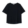 PHILOSOPHY RIB SANDWASHED SHORT SLEEVE TOP
