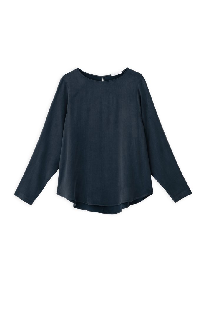PHILOSOPHY CUPRO VISCOSE LONG BLOUSE