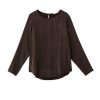 PHILOSOPHY CUPRO VISCOSE LONG BLOUSE