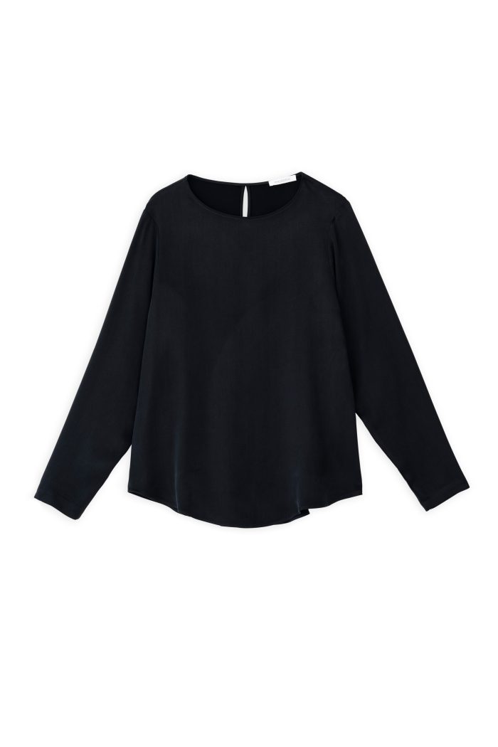 PHILOSOPHY CUPRO VISCOSE LONG BLOUSE