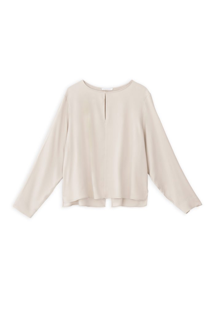 PHILOSOPHY CUPRO VISCOSE CROPPED TOP