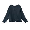 PHILOSOPHY CUPRO VISCOSE CROPPED TOP