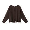 PHILOSOPHY CUPRO VISCOSE CROPPED TOP