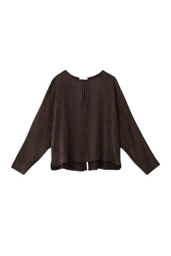 PHILOSOPHY CUPRO VISCOSE CROPPED TOP