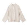 PHILOSOPHY CUPRO VISCOSE CROPPED SHIRT