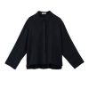 PHILOSOPHY CUPRO VISCOSE CROPPED SHIRT