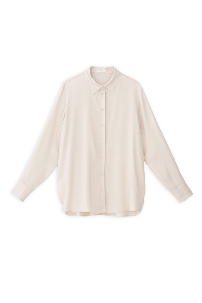 PHILOSOPHY SATIN ECOVERO OVERSIZED SHIRT