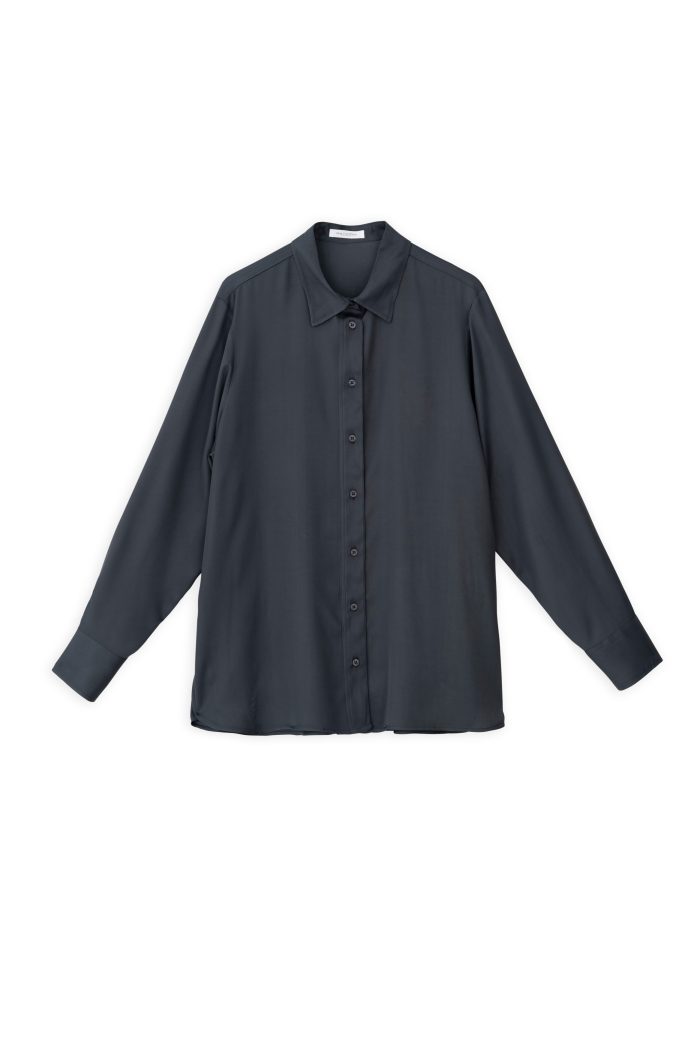 PHILOSOPHY SATIN ECOVERO OVERSIZED SHIRT