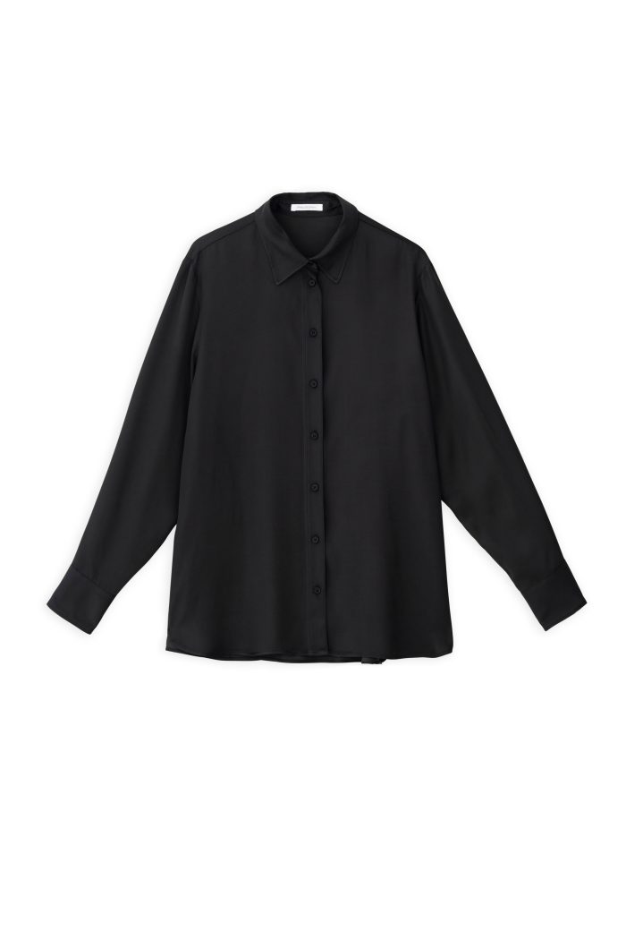 PHILOSOPHY SATIN ECOVERO OVERSIZED SHIRT
