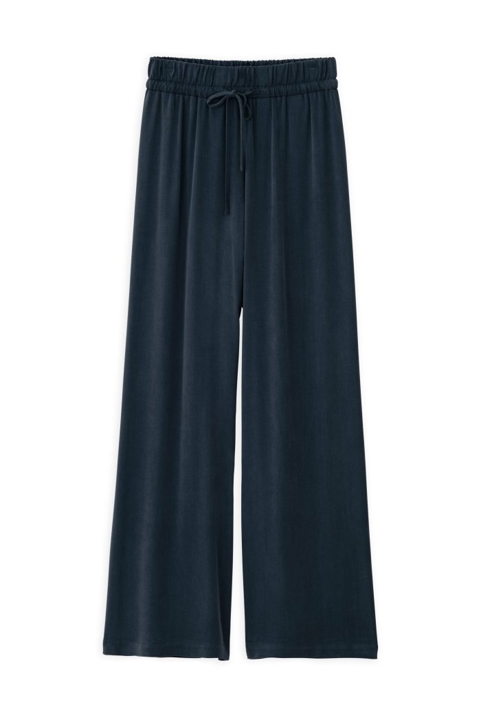 PHILOSOPHY CUPRO VISCOSE WIDE-LEG PANTS