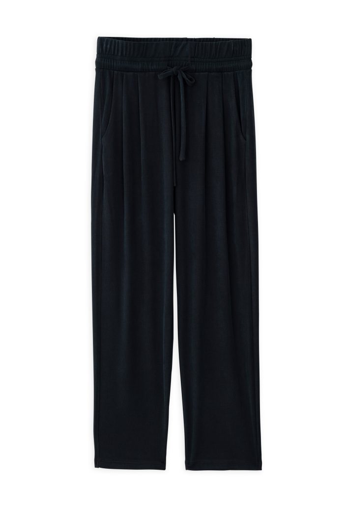 PHILOSOPHY  RIB SANDWASHED PLEATED PANTS