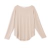 PHILOSOPHY RIB SANDWASHED LONG  TOP