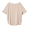 PHILOSOPHY RIB SANDWASHED SHORT SLEEVE TOP
