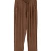 PHILOSOPHY  RIB SANDWASHED PLEATED PANTS