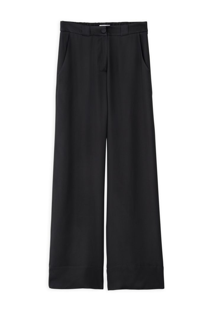 PHILOSOPHY SATIN ECOVERO WIDE LEG PANTS