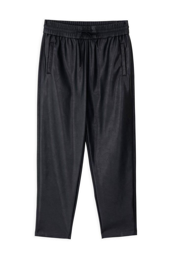 PHILOSOPHY  LEATHER JOGGER PANTS