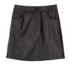 PHILOSOPHY LEATHER MINI SKIRT