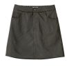 PHILOSOPHY LEATHER MINI SKIRT