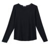 PHILOSOPHY  LYOCELL JERSEY ROUND NECK  TOP