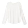 PHILOSOPHY  LYOCELL JERSEY ROUND NECK  TOP