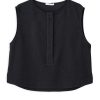 PHILOSOPHY TWILL T/R CROPPED TOP