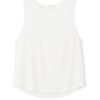 PHILOSOPHY LYOCELL JERSEY CROPPED TOP