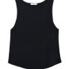 PHILOSOPHY LYOCELL JERSEY CROPPED TOP