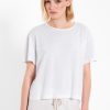 PHILOSOPHY ORGANIC JERSEY CROPPED T-SHIRT