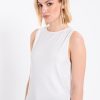 PHILOSOPHY RIB CROPPED TOP