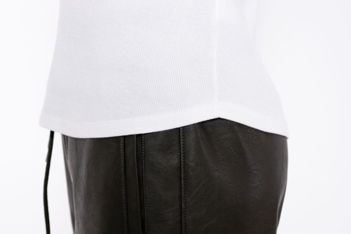 PHILOSOPHY RIB ROUND NECK TOP