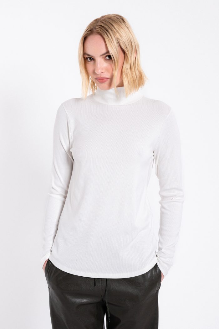 PHILOSOPHY RIB TURTLENECK TOP