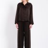 PHILOSOPHY CUPRO VISCOSE WIDE-LEG PANTS