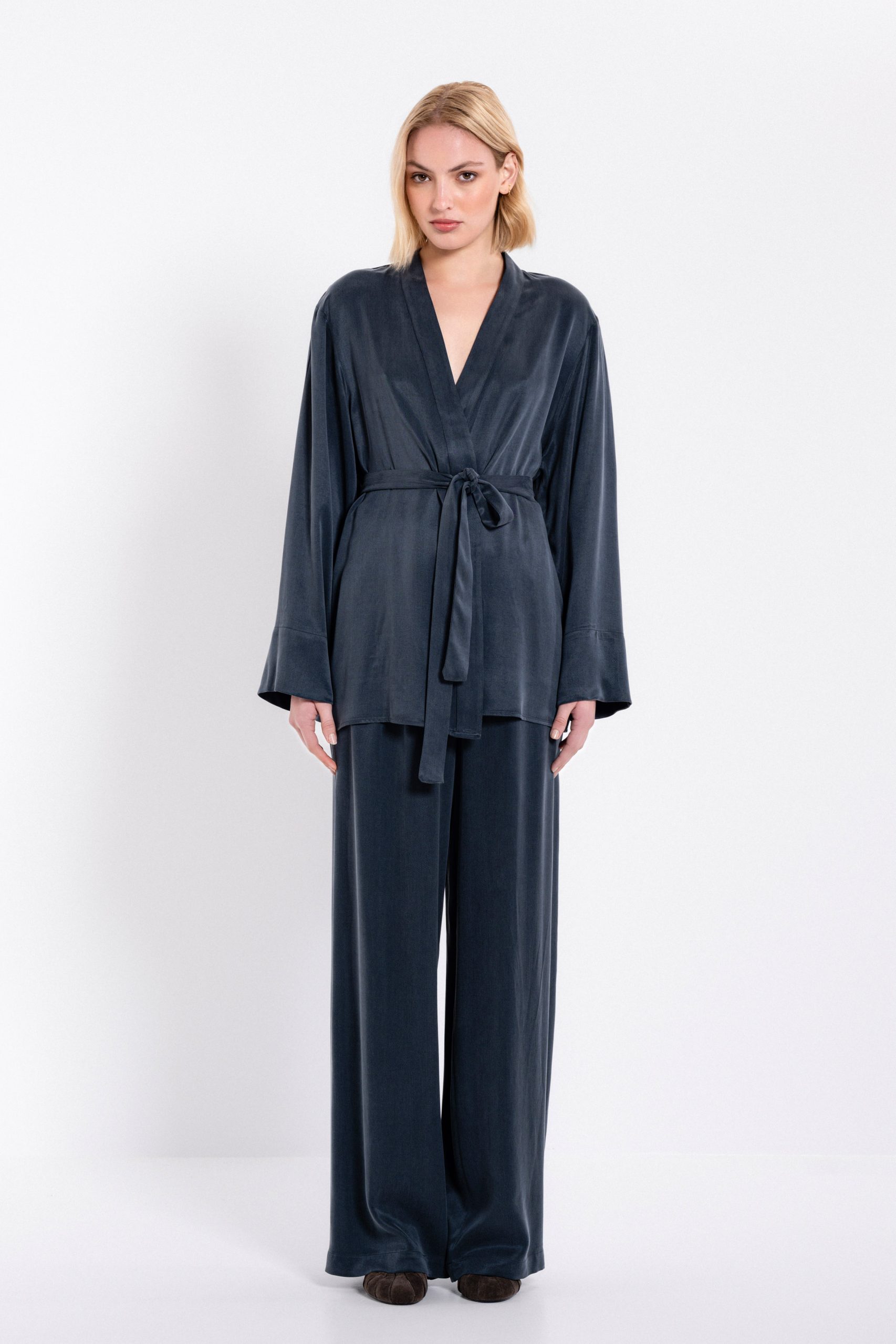 PHILOSOPHY CUPRO VISCOSE KIMONO