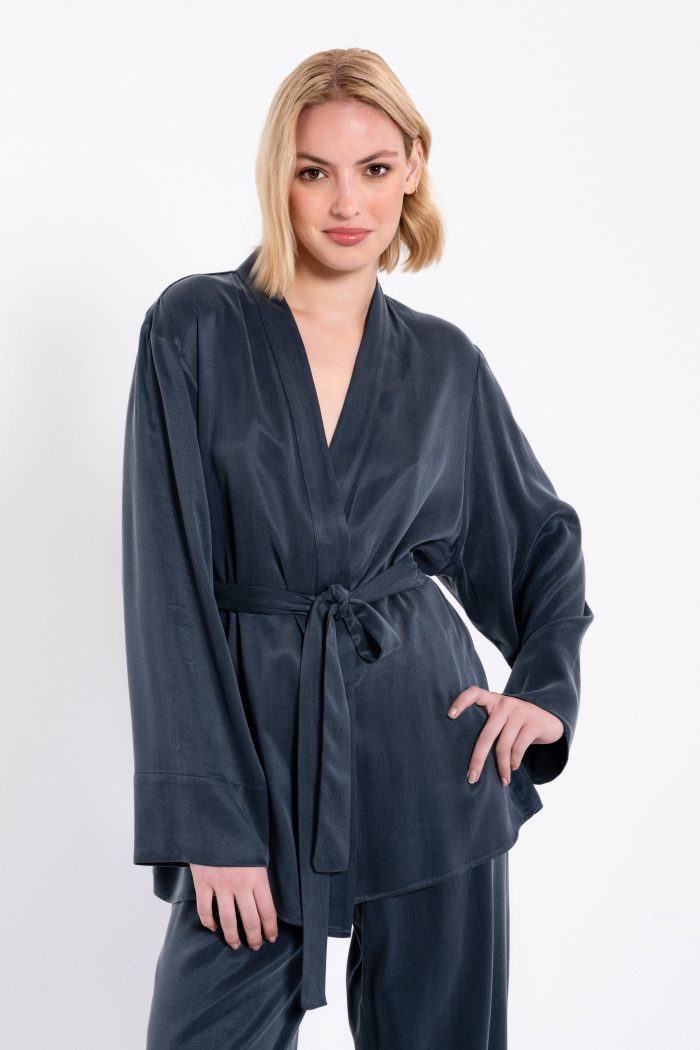 PHILOSOPHY CUPRO VISCOSE KIMONO