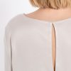 PHILOSOPHY CUPRO VISCOSE LONG BLOUSE