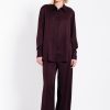 PHILOSOPHY SATIN ECOVERO WIDE LEG PANTS