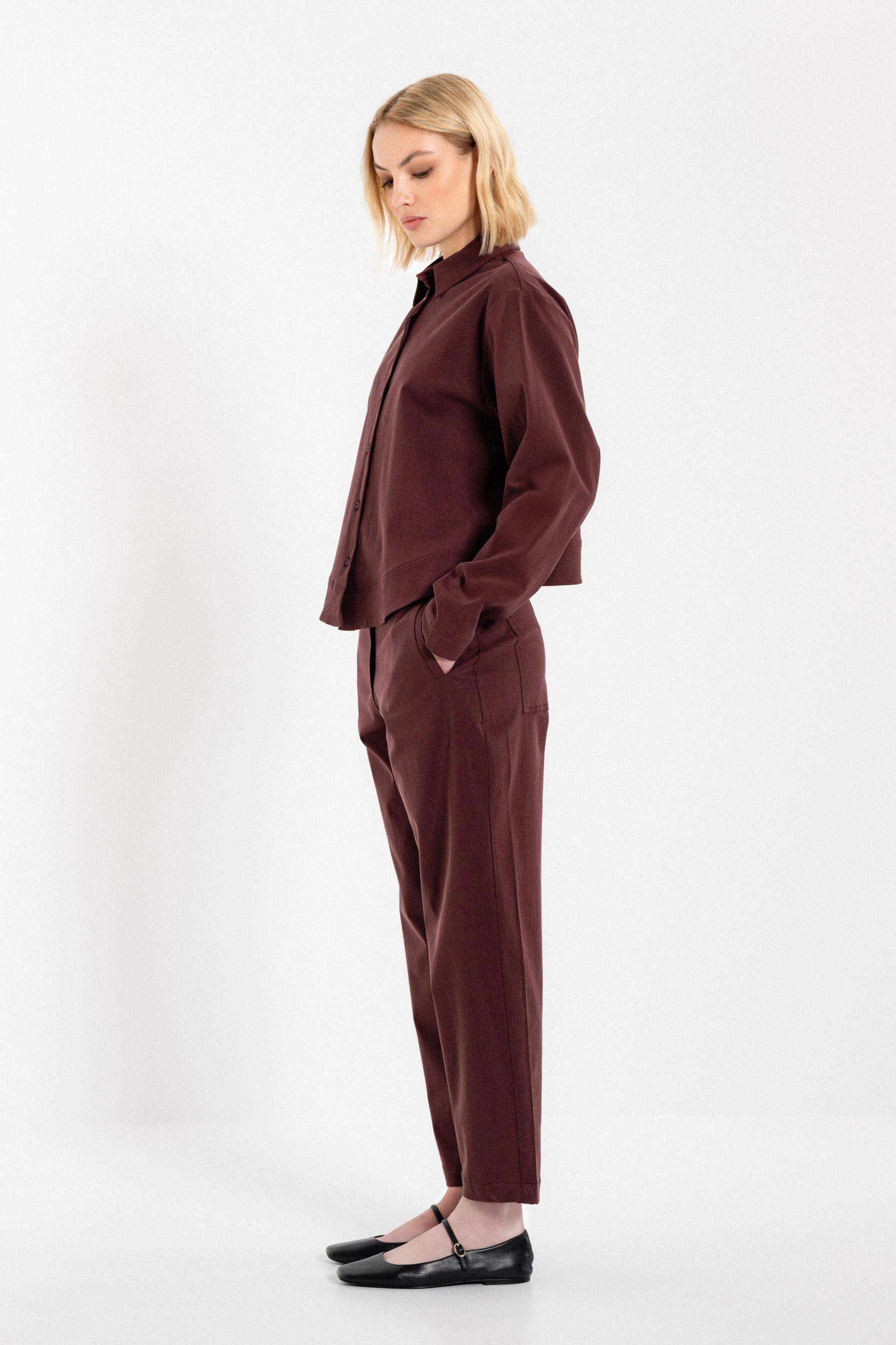 PHILOSOPHY TWILL STRETCH REGULAR PANTS