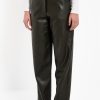 PHILOSOPHY  LEATHER REGULAR PANTS
