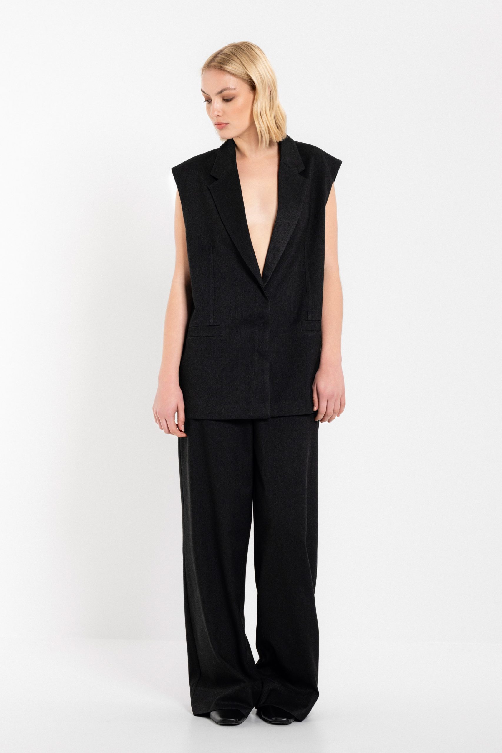 PHILOSOPHY WIDE LEG PANTS
