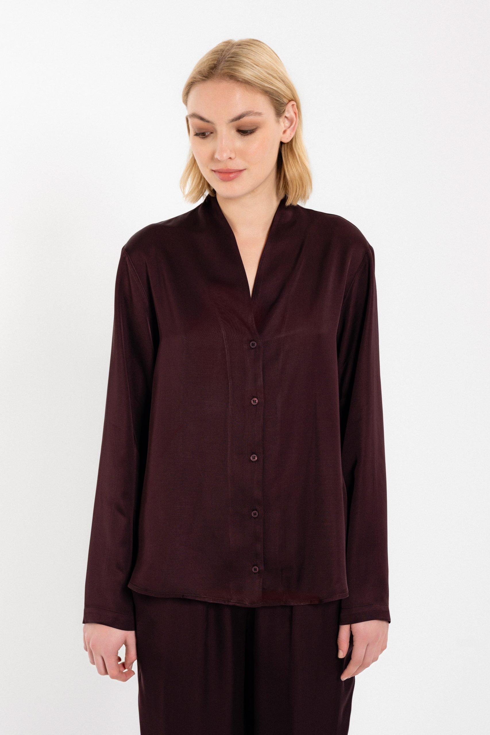 PHILOSOPHY SATIN ECOVERO SHIRT