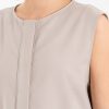 PHILOSOPHY TWILL T/R CROPPED TOP