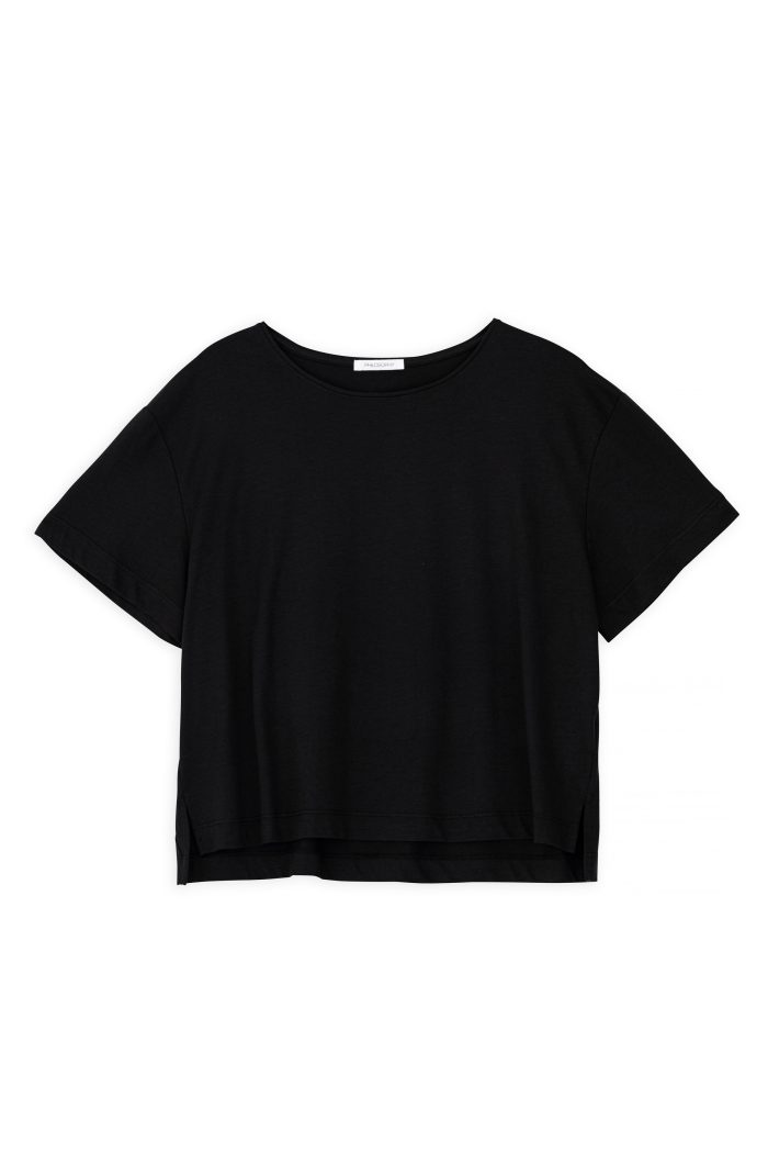 PHILOSOPHY ORGANIC JERSEY CROPPED T-SHIRT