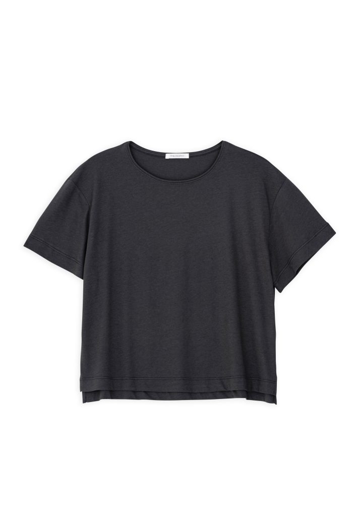 PHILOSOPHY ORGANIC JERSEY CROPPED T-SHIRT