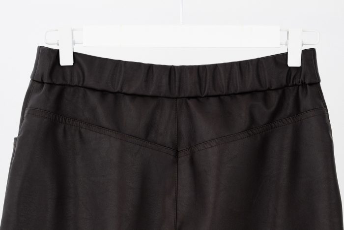PHILOSOPHY LEATHER MINI SKIRT