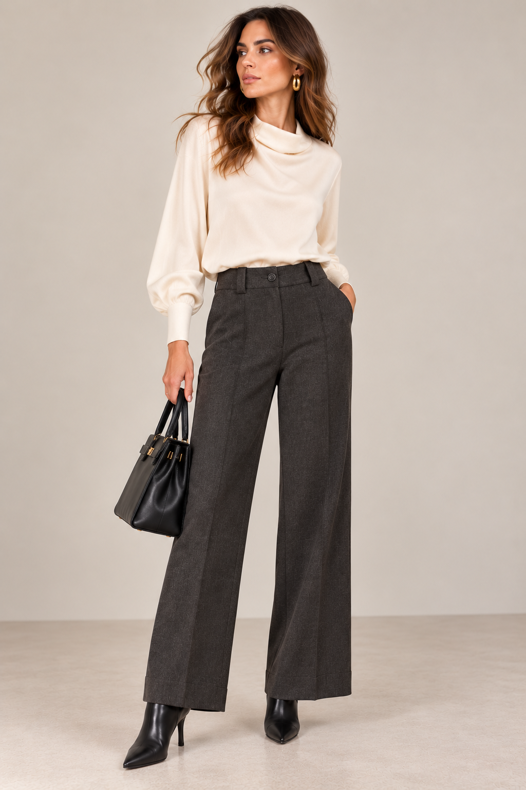 PHILOSOPHY WIDE LEG PANTS
