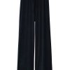 PHILOSOPHY RIB SANDWASHED WIDE LEG  PANTS