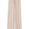 PHILOSOPHY RIB SANDWASHED WIDE LEG  PANTS