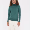 SAINT TROPEZ MILA SZ ROLLNECK PULLOVER